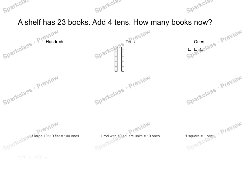 Add a multiple of ten — page 1