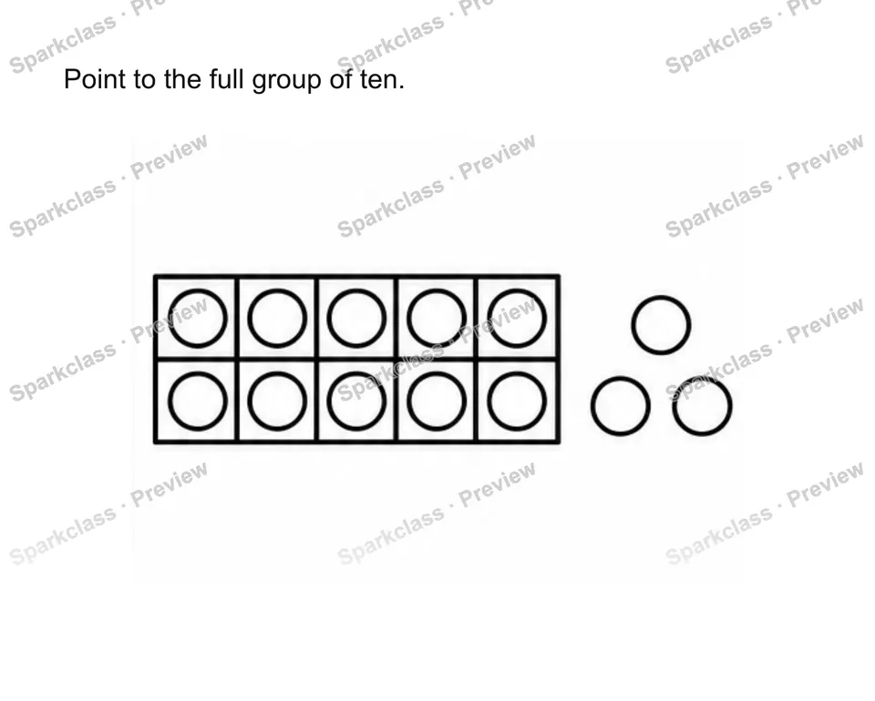Make one group of ten — page 1