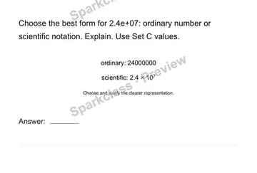 Choose an equivalent representation — Grade 8 problem preview