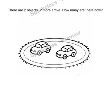 Solve join result-unknown stories — Kindergarten problem preview