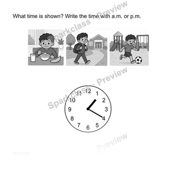 Read time to five minutes — Grade 2 problem preview