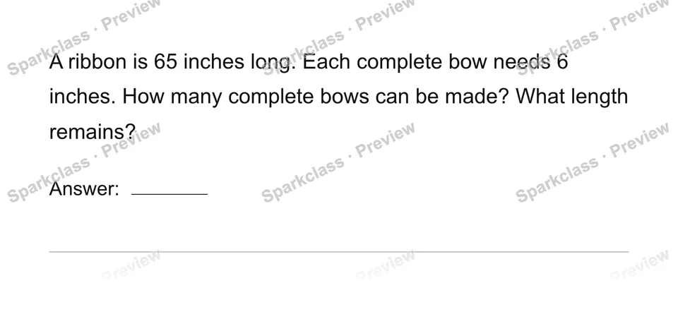 Interpret the remainder in context — page 1
