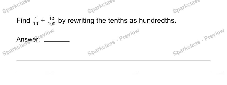 Add tenths and hundredths — page 1