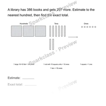 Estimate before solving — Grade 2 problem preview