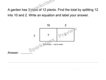 Small garden — Grade 4 problem preview