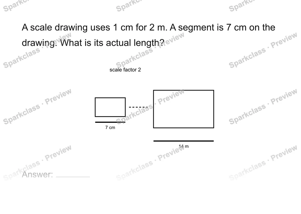 Use a scale factor — page 1