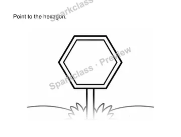 Identify flat shapes — Kindergarten problem preview