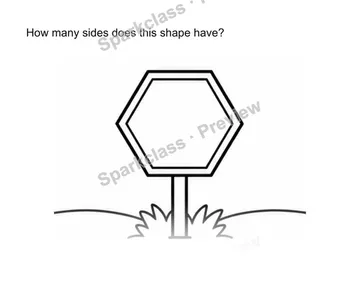 Analyze shape attributes — Kindergarten problem preview
