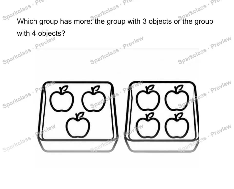Compare groups more/fewer/same — page 1