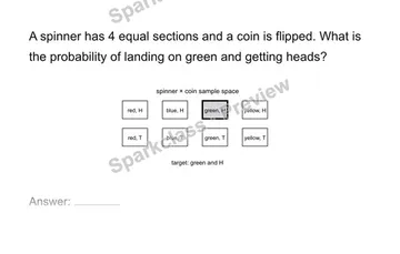 Find a compound-event probability — Grade 7 problem preview