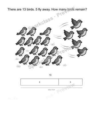 Separate a story — Grade 2 problem preview