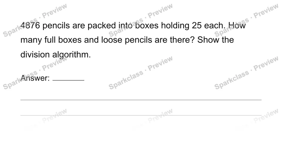 Use the multi-digit division algorithm — page 1