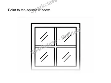 Identify flat shapes — Kindergarten problem preview