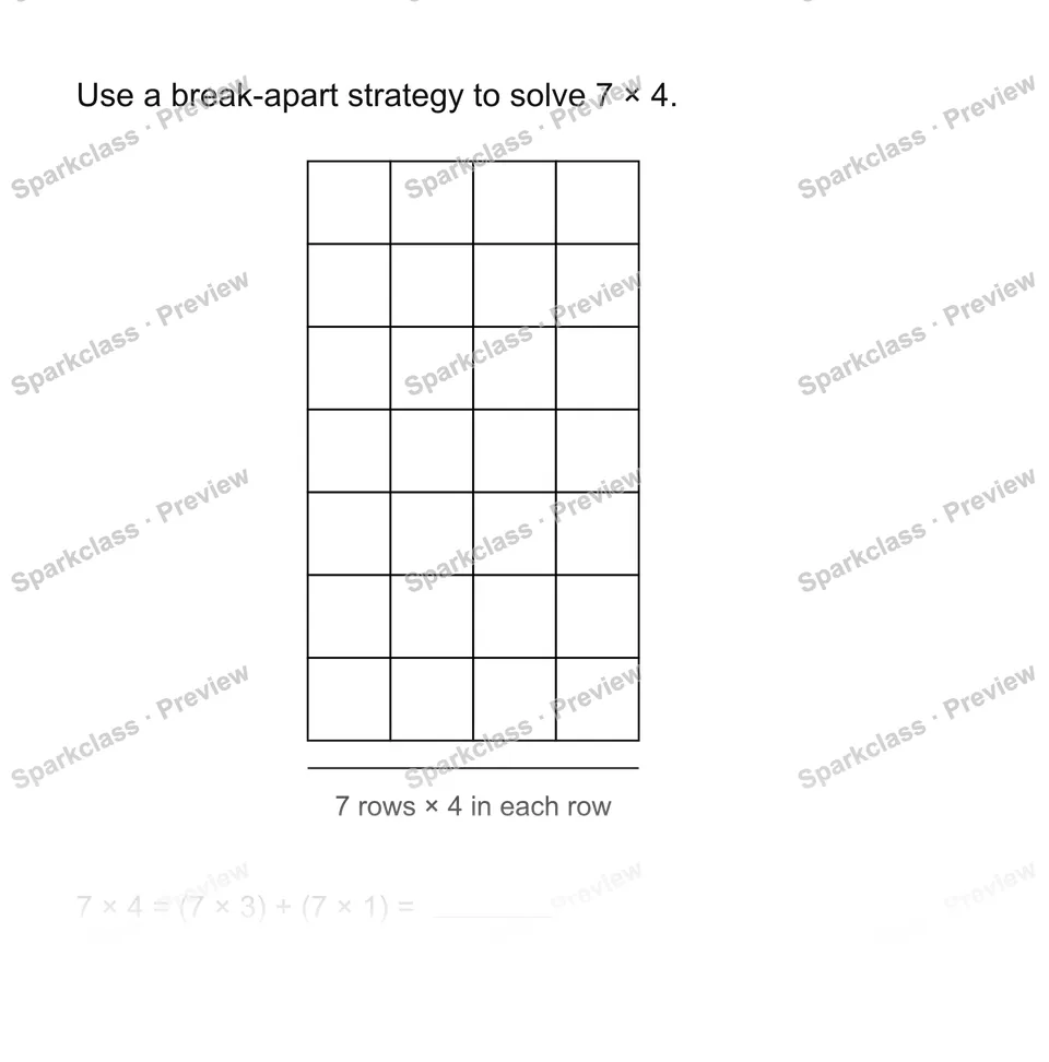 Use a break-apart strategy — page 1