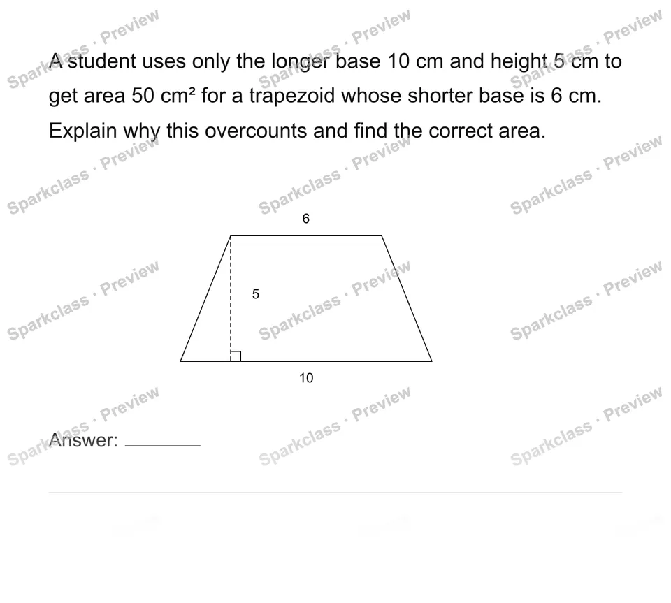 Decompose special quadrilaterals — page 1