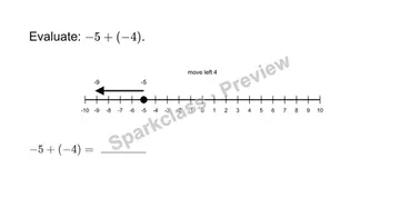 Add rational numbers — Grade 7 problem preview