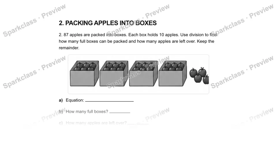 2Packing apples into boxes — page 1
