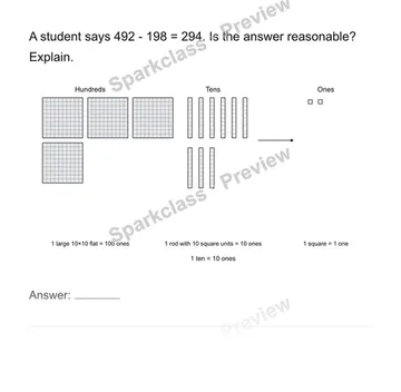 Decide if an estimate is reasonable — Grade 2 problem preview