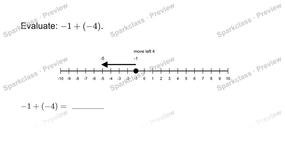 Add rational numbers — page 1