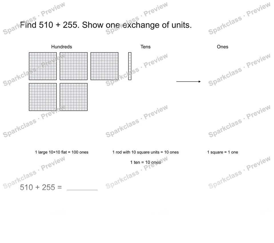 Add with an exchange — page 1