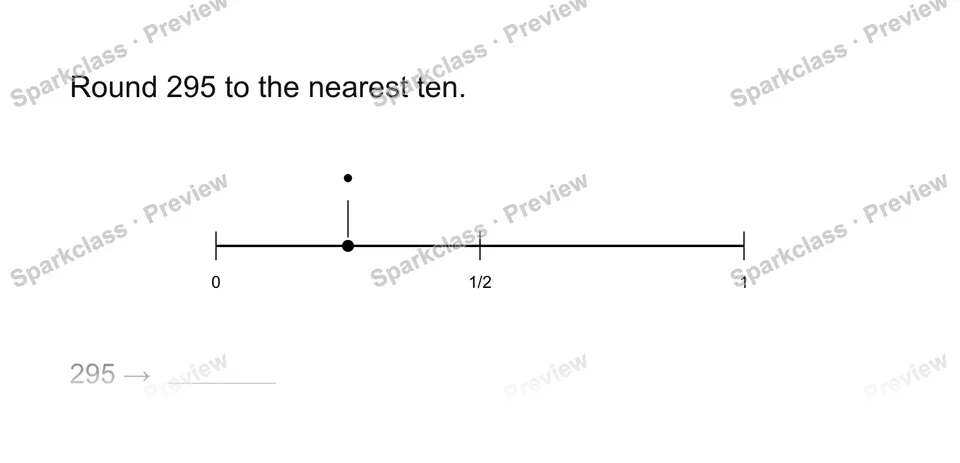 Round to the nearest ten — page 1