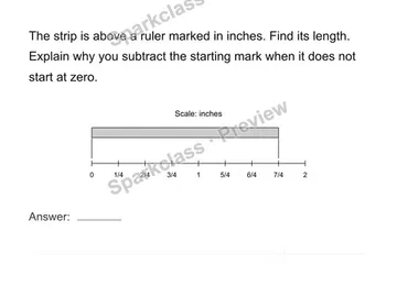 Read the length, not the endpoint — Grade 4 problem preview
