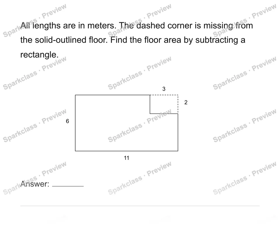 Find areas of composite polygons — page 1
