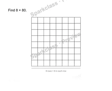 Multiply by a multiple of ten — Grade 3 problem preview