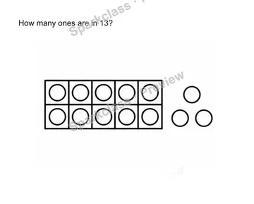 Decompose and read 11-19 — Kindergarten problem preview