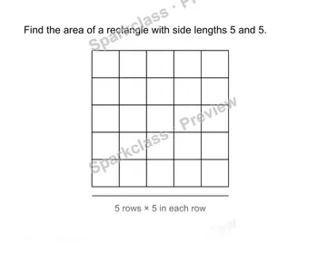 Use the area formula — Grade 3 problem preview